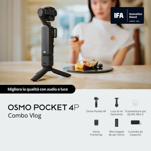 DJI OSMO POCKET 4P VLOG COMBO (BLACK)